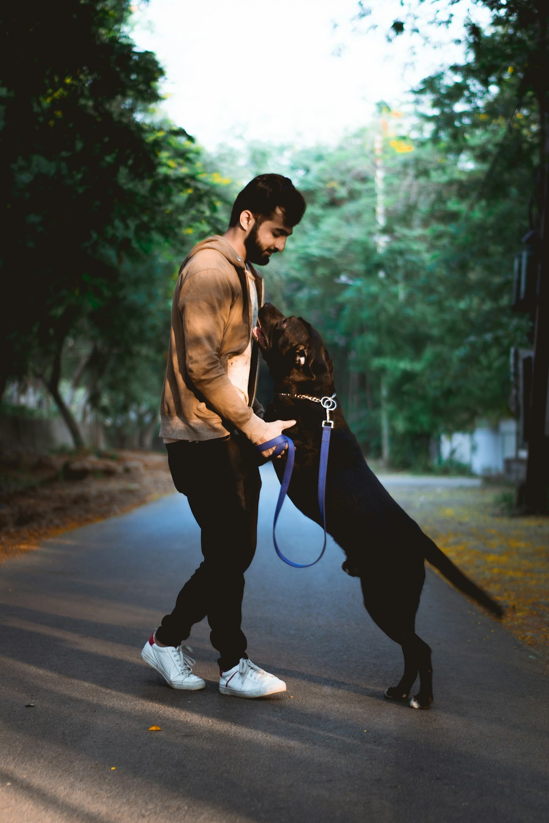 man-in-brown-dress-shirt-and-black-pants-walking-on-road-during-daytime-xvfxjh54msk
